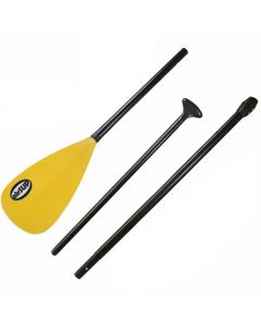airSUP 3 piece adjustable Aluminum - Plastic paddle for SUP Yellow