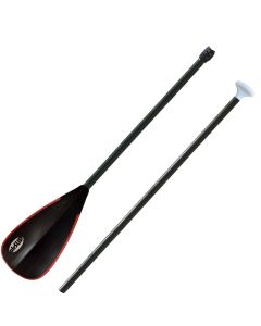 airSUP 2 piece adjustable Aluminum - Plastic paddle for SUP Black-Red